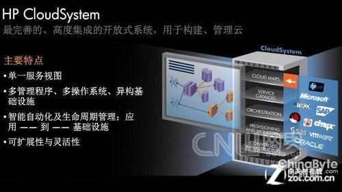 简化云管理 惠普更新CloudSystem平台 