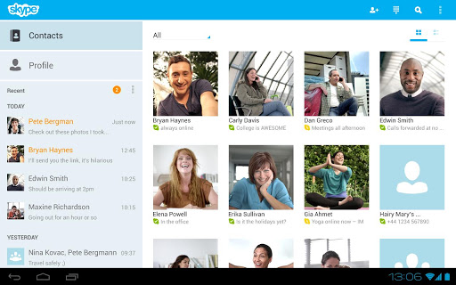 skype for android 3
