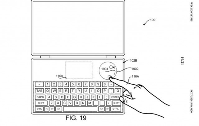 微软Surface Neo新专利 介绍了未来触控+笔输功能 