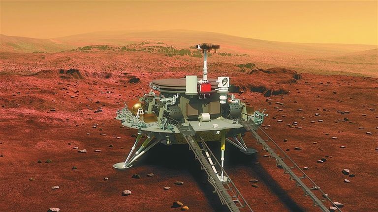 中国首次自主火星探测！天问一号改写历史！